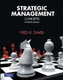 Strategic Management by Fred R David