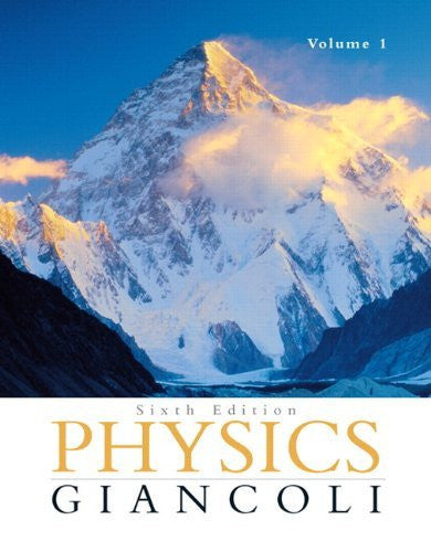 Physics Volume 1 by Douglas C Giancoli