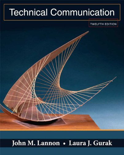 Technical Communication by John M Lannon