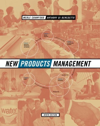 New Products Management by C Merle Crawford