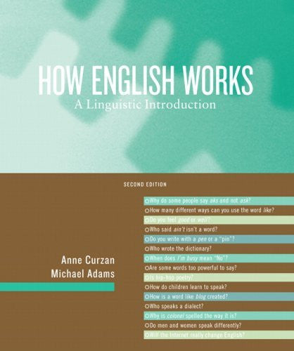 How English Works by Anne Curzan