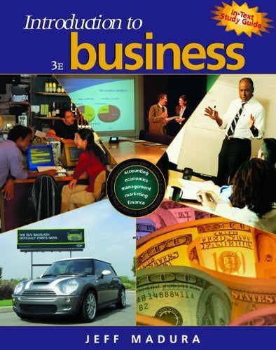 Introduction To Business by Jeff (Jeff Madura) Madura