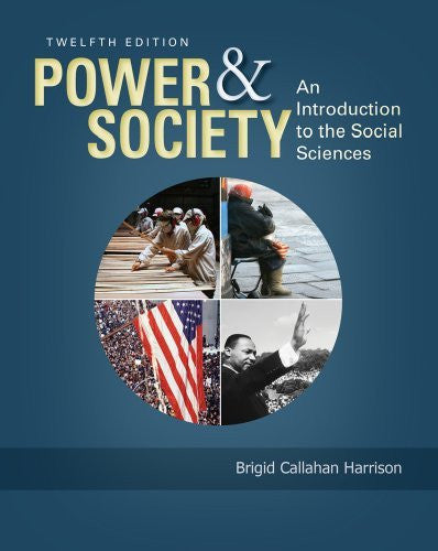 Power And Society by Brigid C Harrison / Dye