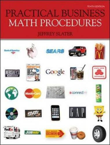 Practical Business Math Procedures by Slater