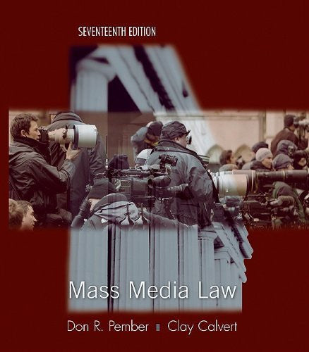 Mass Media Law by Don Pember / Calvert