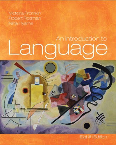 An Introduction To Language by Victoria Fromkin