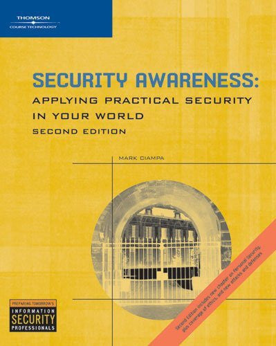 Security Awareness by Mark Ciampa