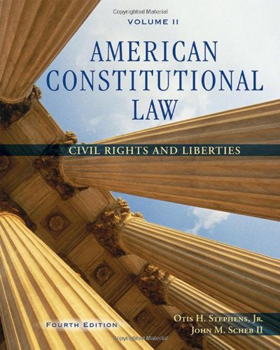 American Constitutional Law Volume 2 by Stephens