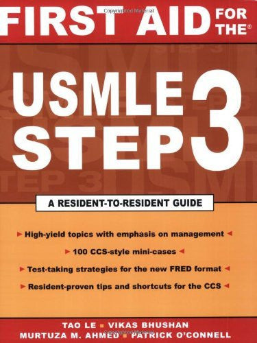 First Aid For The Usmle Step 3 by Tao Le