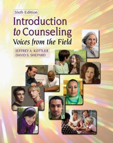 Introduction To Counseling by Jeffrey A Kottler