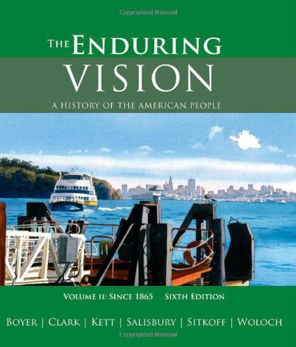 The Enduring Vision Volume 2 by Paul S Boyer