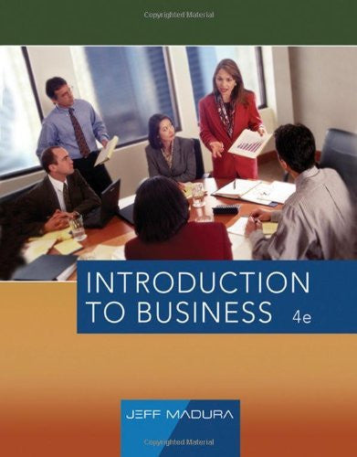 Introduction To Business by Afterword-Jeff Madura