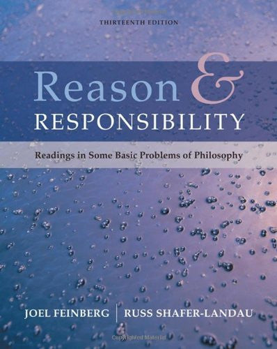 Reason And Responsibility by Joel Feinberg