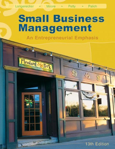 Small Business Management by Justin G Longenecker