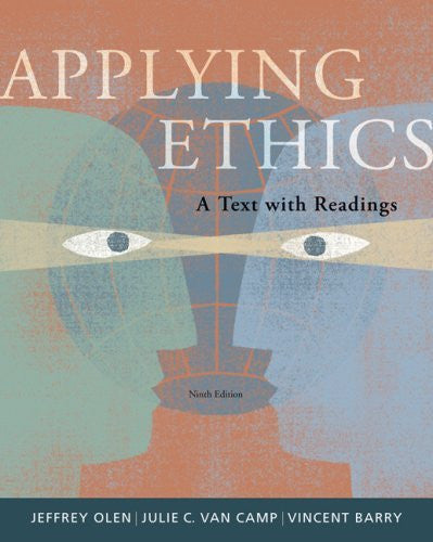 Applying Ethics by Jeffrey Olen / Van Camp