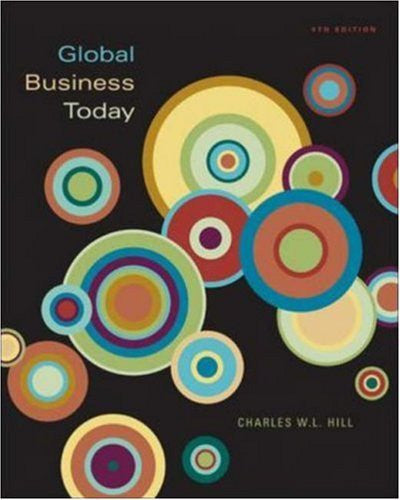 Global Business Today by Charles W L Hill