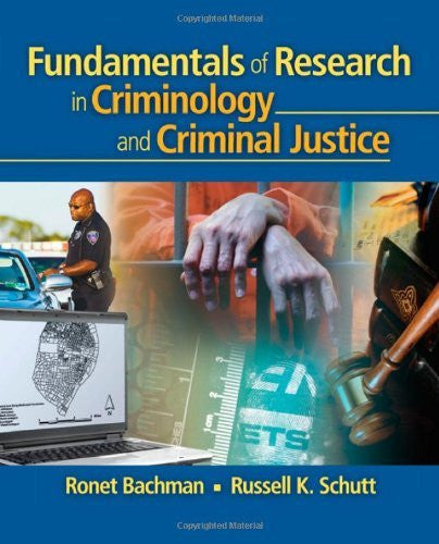 Fundamentals of Research In Criminology And Criminal Justice Bachman