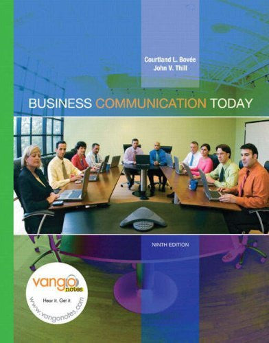 Business Communication Today by Courtland L Bovee