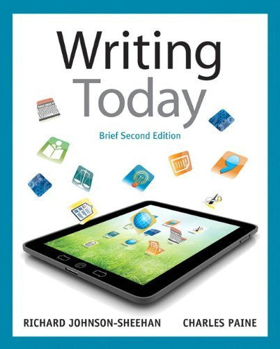 Writing Today by Richard Johnson-Sheehan