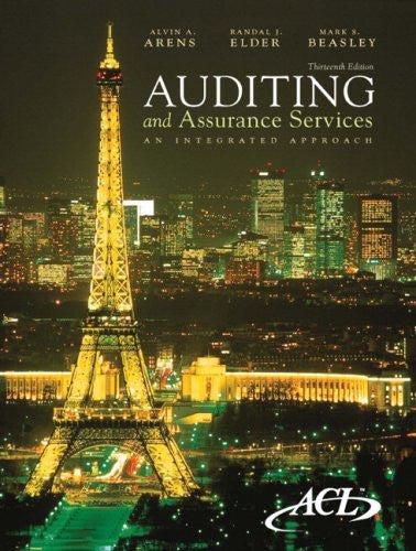 Auditing And Assurance Services by Alvin A Arens