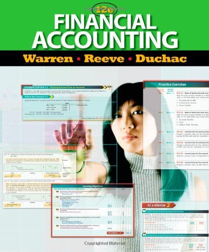 Financial Accounting by Carl S Warren