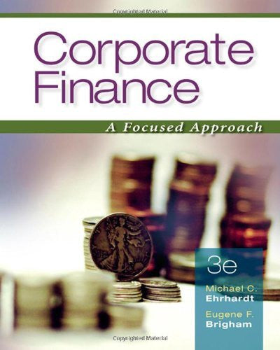 Corporate Finance by Michael C Ehrhardt