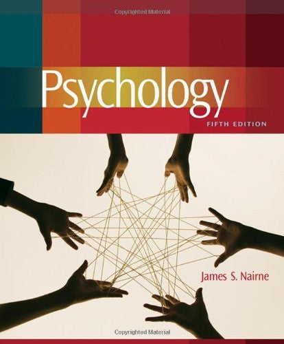 Psychology by James S Nairne