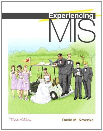Experiencing Mis by David M Kroenke