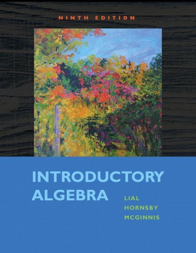 Introductory Algebra by Margaret L Lial