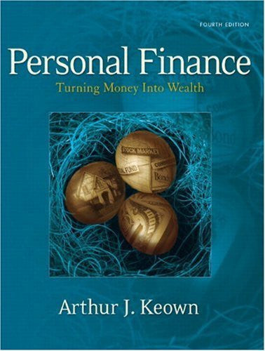 Personal Finance by Arthur J Keown