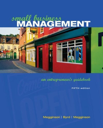 Small Business Management by Leon Megginson / Byrd