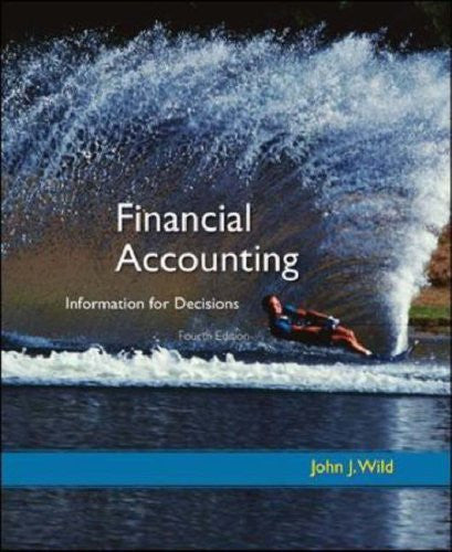 Financial Accounting Information For Decisions by John J Wild