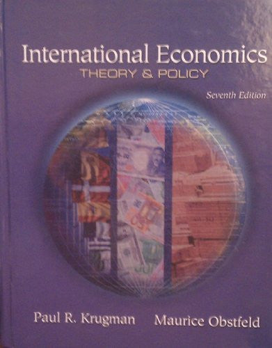 International Economics by Paul R Krugman