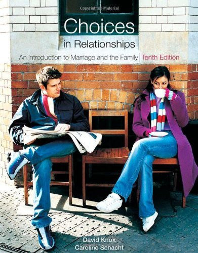 Choices In Relationships by David Knox