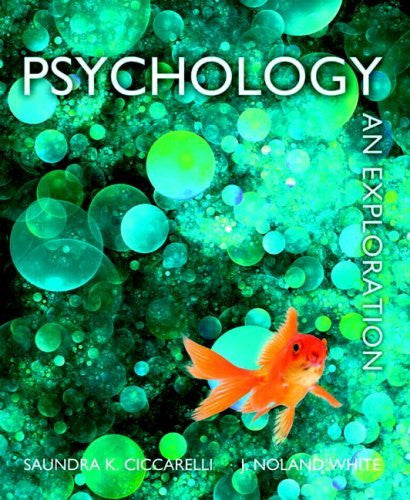 Psychology An Exploration by Saundra K Ciccarelli
