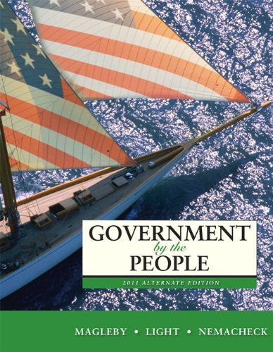 Government By The People by David B Magleby