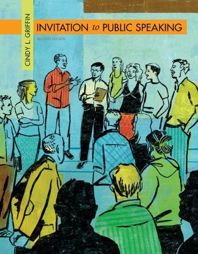 Invitation To Public Speaking by Cindy L Griffin