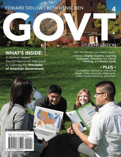 Govt by Edward I Sidlow