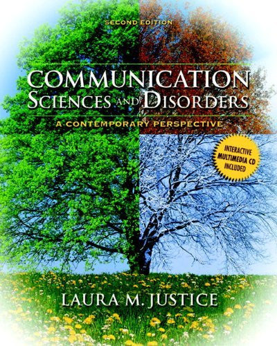 Communication Sciences And Disorders by Laura M Justice