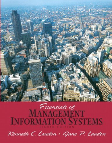 Essentials Of Mis Management Information Systems by Jane Laudon