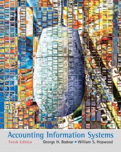 Accounting Information Systems by George H Bodnar