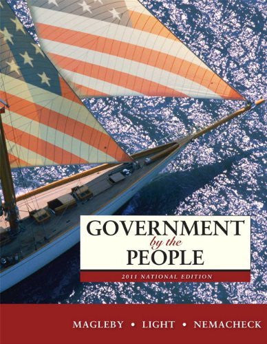 Government By The People by David B Magleby